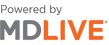 powered by mdlive logo